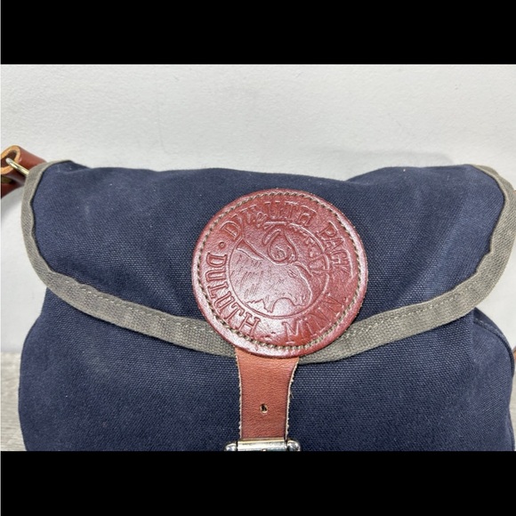 Duluth Pack Shell Blue Canvas Everyday Going-Out Shoulder Bag Purse Handbag - Picture 2 of 8